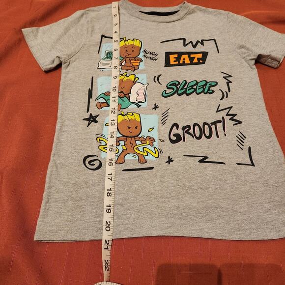 [Bundle of 3] Sz 6/7 Marvel Comic Boy's T-Shirts Captain America Black Panther - Picture 11 of 16